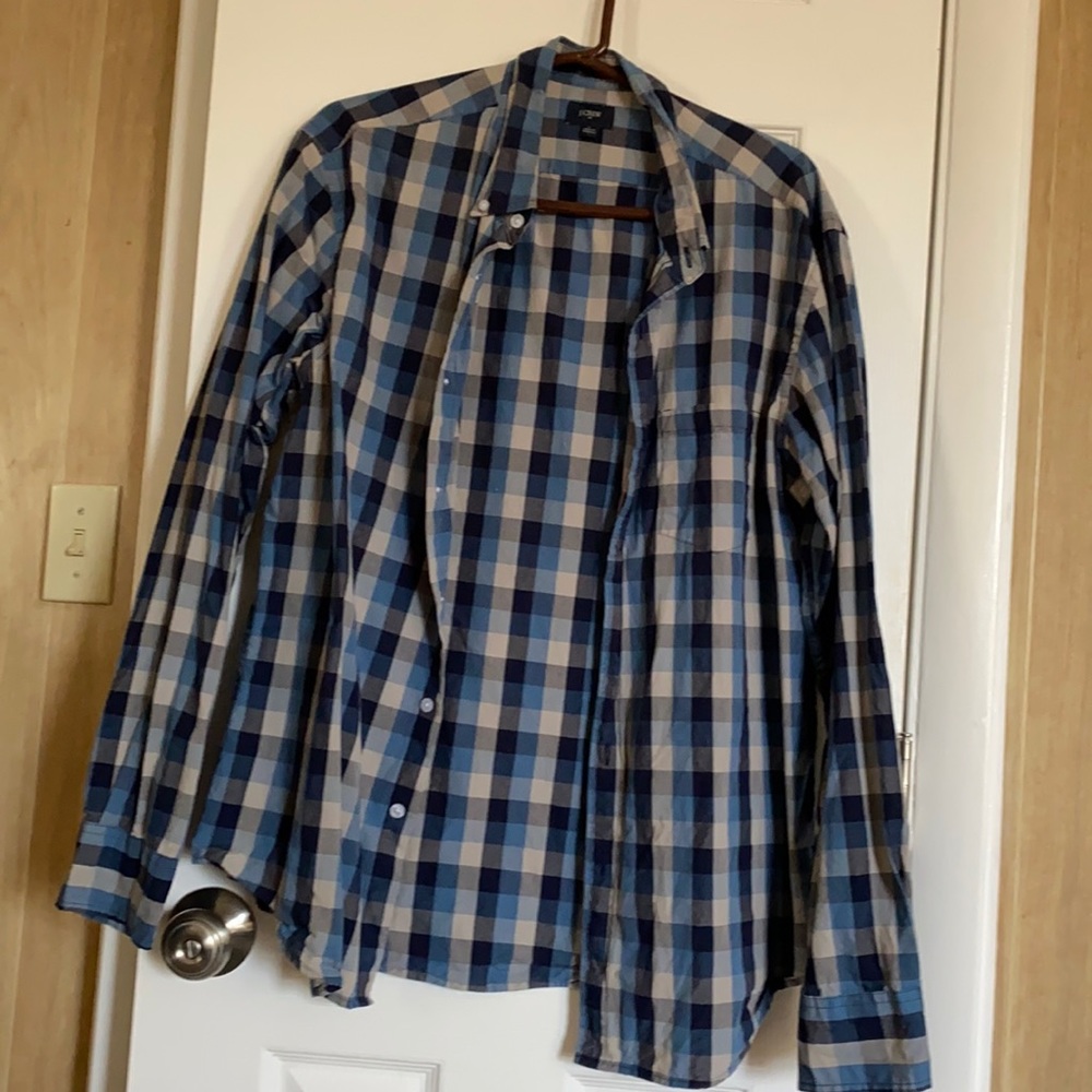 J crew button up shirt